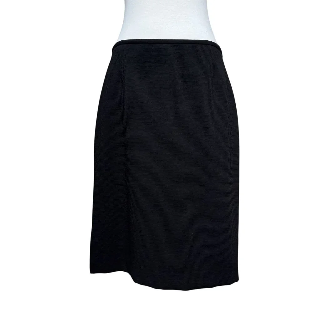Tahari Arthur S. Levine Suit Skirt Black Size 10 - Picture 5 of 7